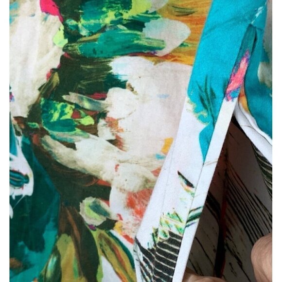 Lafayette148  women's oversized shirt Medium multi 42 Chest 48 Hip. Never worn - Picture 2 of 13